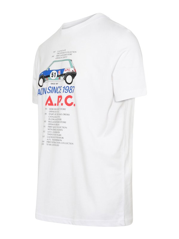 The Best Shops A.P.C.: T-shirts - T-Shirt - Blanc