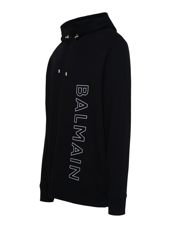 The Best Shops Balmain: Sweatshirts und Pullover - Sweatshirt - Schwarz