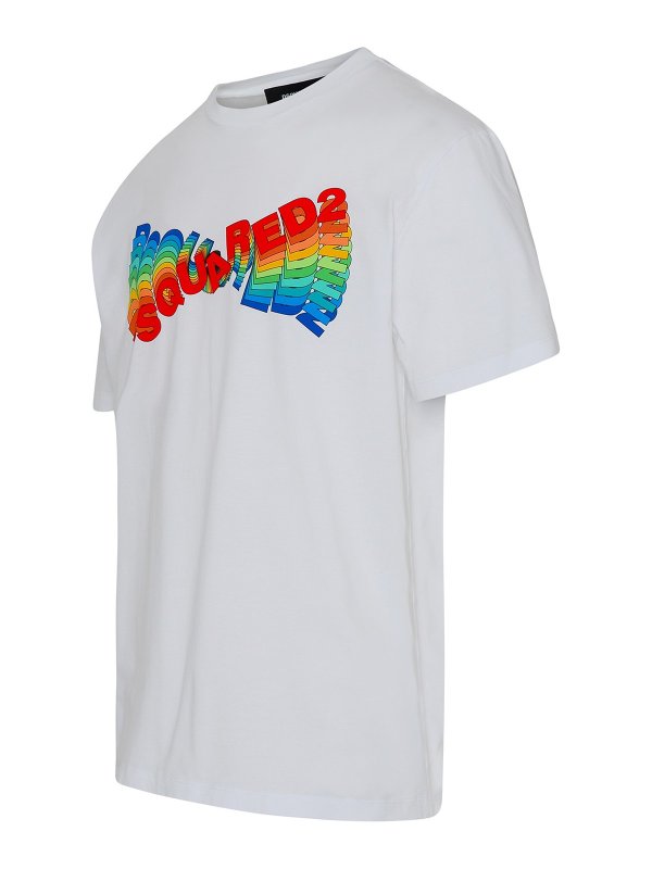 The Best Shops DSQUARED2: T-shirts - T-Shirt - Blanc