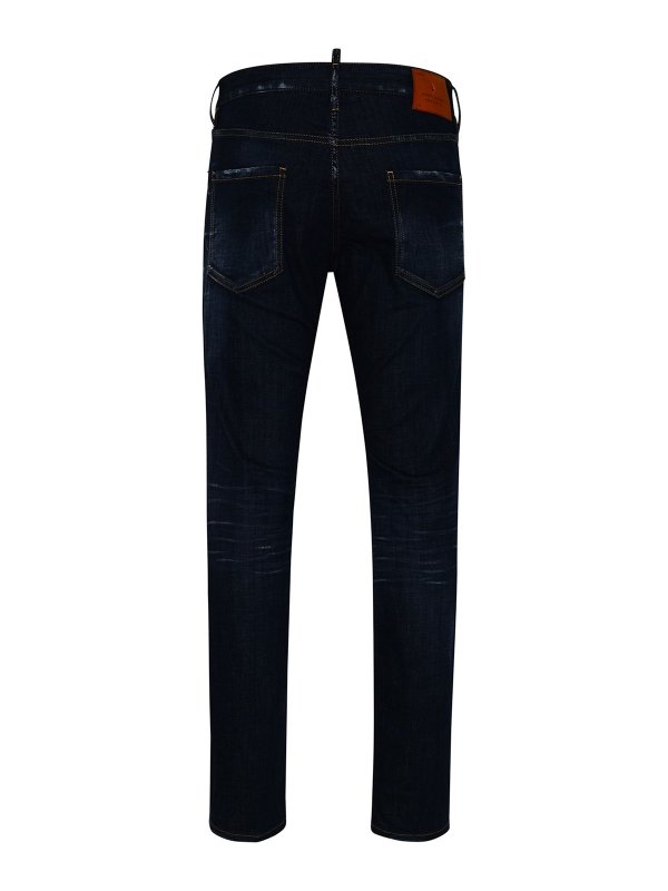DSQUARED2: vests online - Jeans cool guy in cotone blu