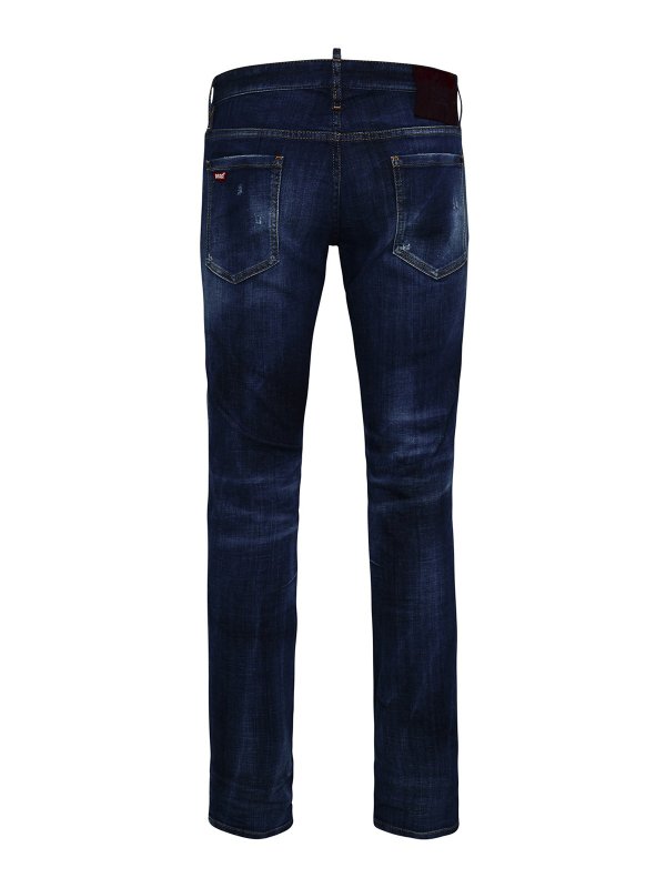 DSQUARED2: vests online - Jeans in cotone blu