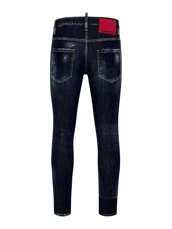 DSQUARED2: Gilets tricot online - Gilet - Bleu
