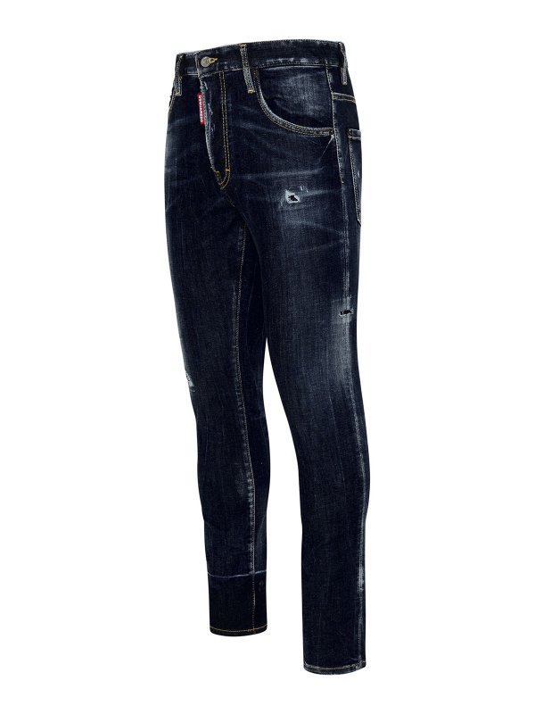 The Best Shops DSQUARED2: Gilets tricot - Gilet - Bleu