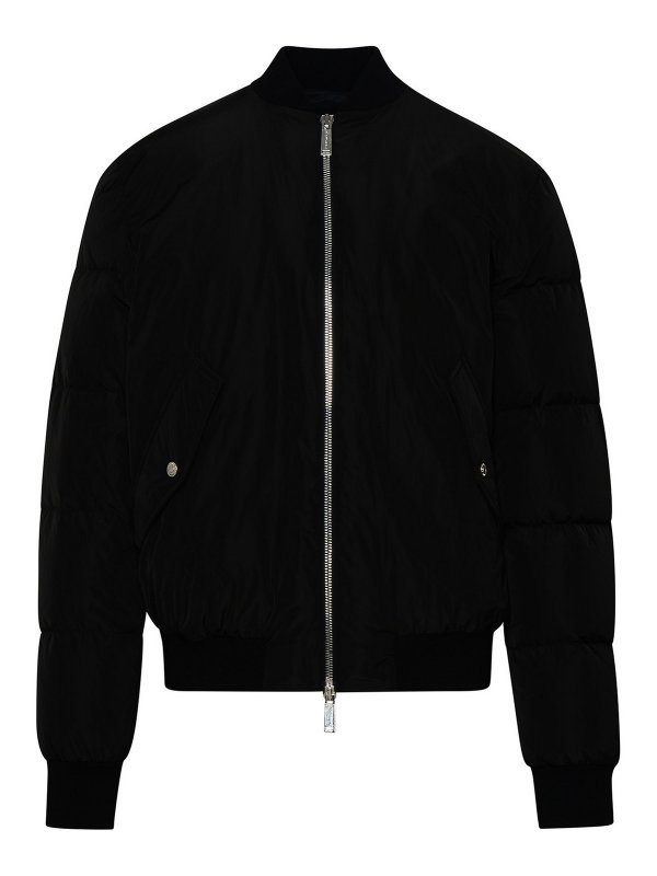 DSQUARED2: Chaquetas Bomber - Chaqueta Bomber - Negro