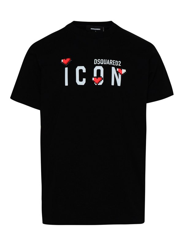 DSQUARED2: Camisetas - Camiseta - Negro