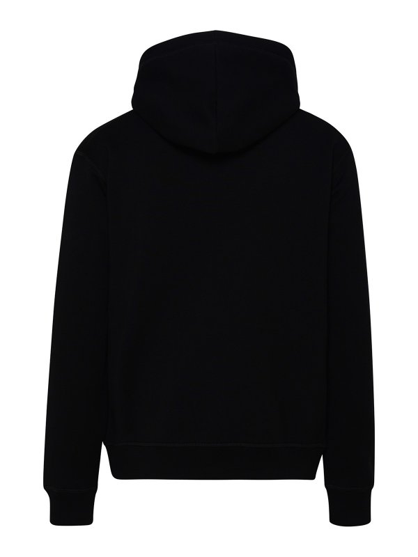 DSQUARED2: Sweatshirts & Sweaters online - Black cotton sweatshirt