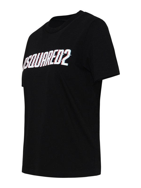 The Best Shops DSQUARED2: t-shirt - Maglietta in cotone nera