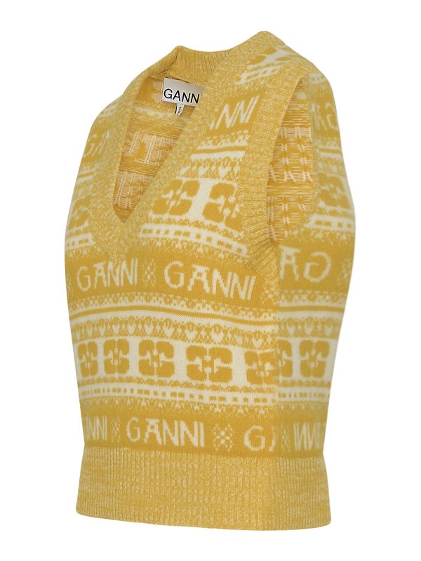 The Best Shops GANNI: ベスト - ベスト - イエロー