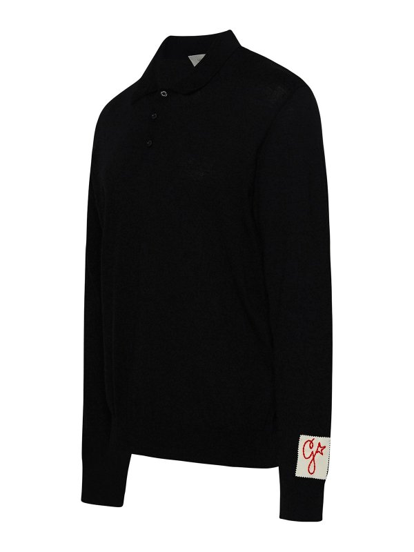 The Best Shops GOLDEN GOOSE: Pull col rond - Pull Col Rond - Noir