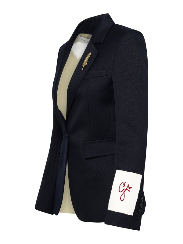 The Best Shops GOLDEN GOOSE: ブレザー - ブレザー - ダークブルー