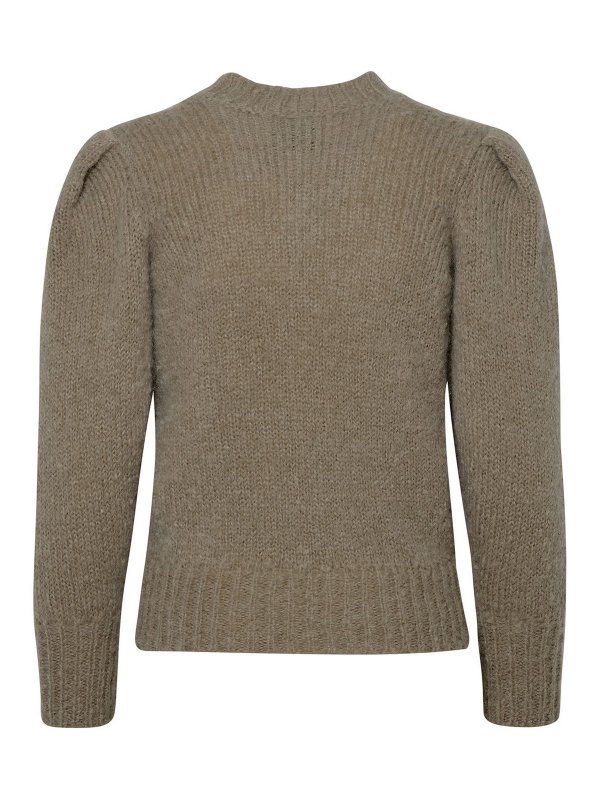 ISABEL MARANT: crew necks online - Emma sweater in beige mohair