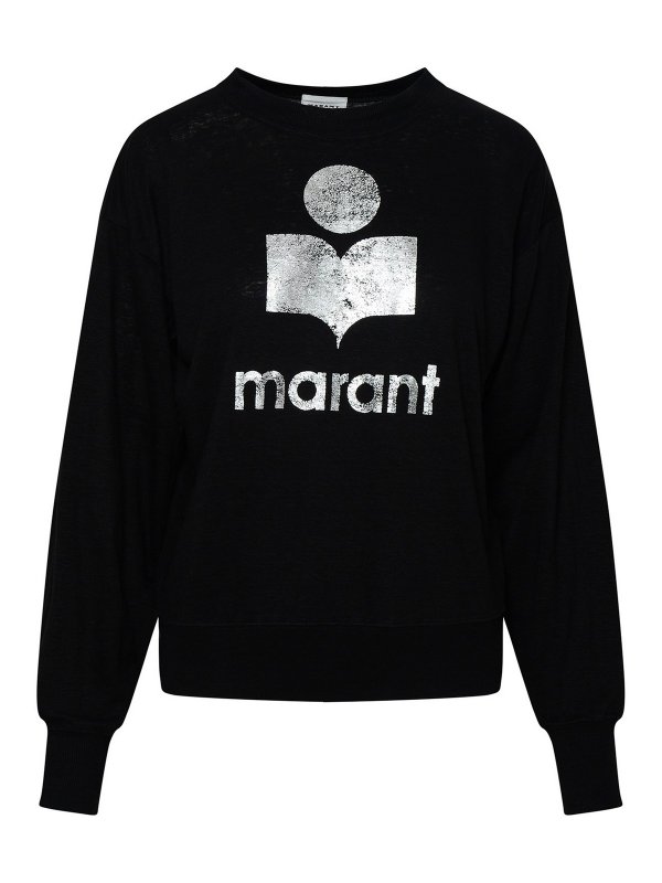 ISABEL MARANT: スウェット＆セーター - ポロシャツ - 黒