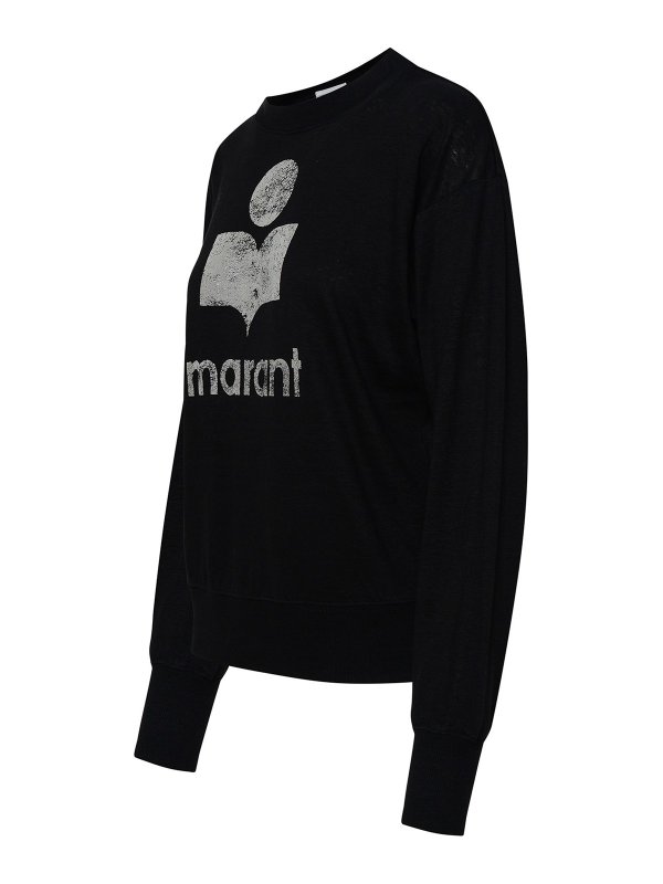 The Best Shops ISABEL MARANT: スウェット＆セーター - ポロシャツ - 黒