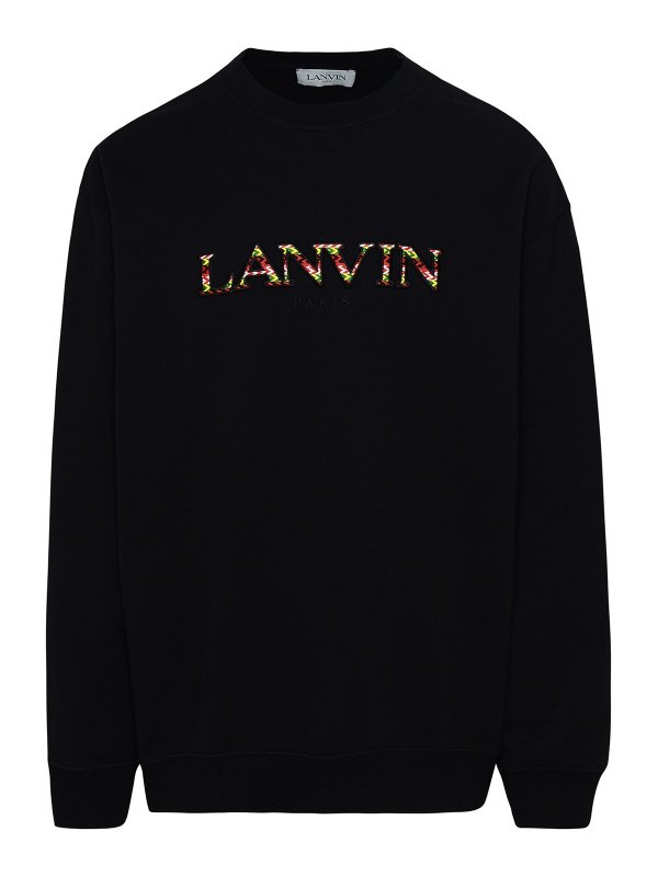 LANVIN: スウェット＆セーター - スウェットシャツ/セーター - 黒