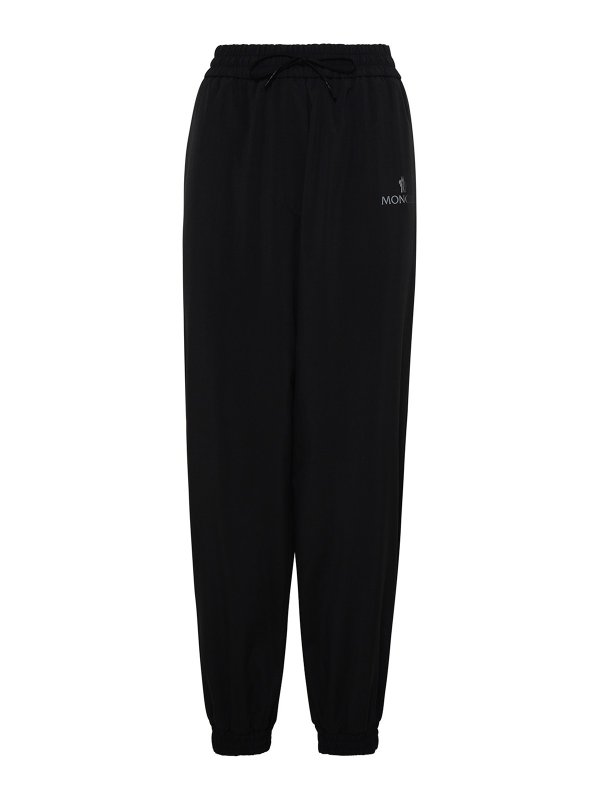 Moncler wide-leg Stitched Trousers - Farfetch