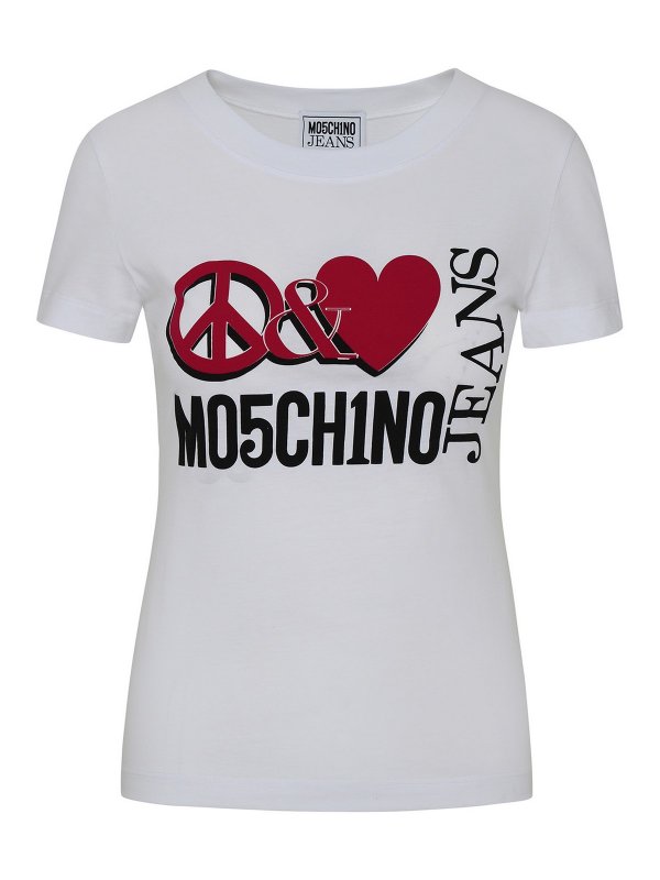MOSCHINO: t-shirts - Cotton T-shirt