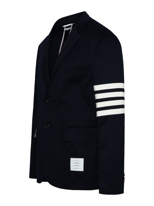 The Best Shops THOM BROWNE: giacche blazer - Blazer in cotone