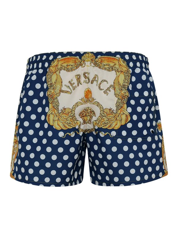 VERSACE: Swim shorts & swimming trunks online - Nylon swim shorts