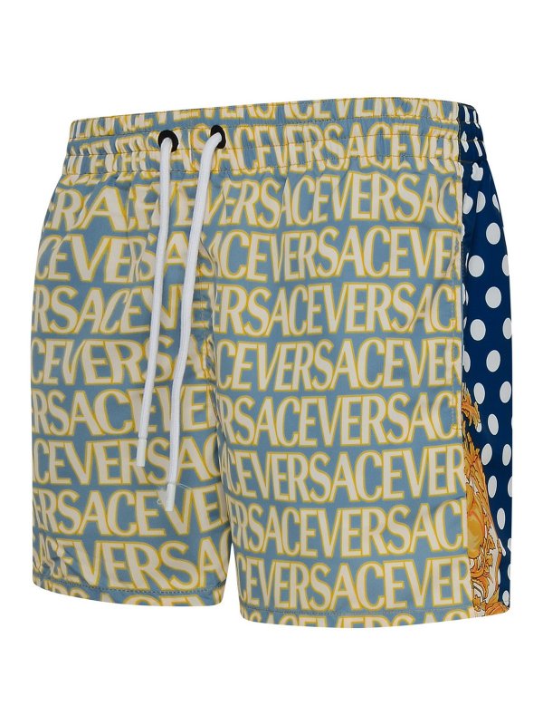 The Best Shops VERSACE: Swim shorts & swimming trunks - Nylon swim shorts