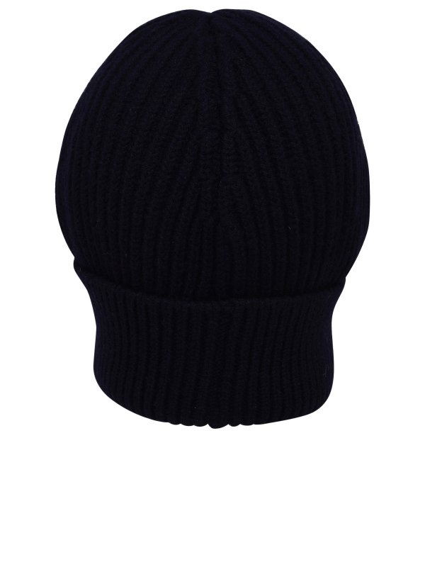 The Best Shops DOLCE & GABBANA: hats & caps - Beret in blue virgin wool blend