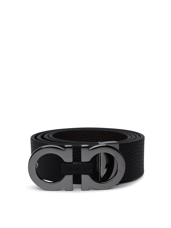 SALVATORE FERRAGAMO: belts - Leather belt