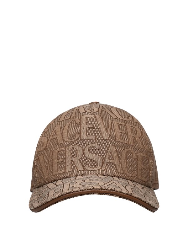 VERSACE: hats & caps - Logo hat