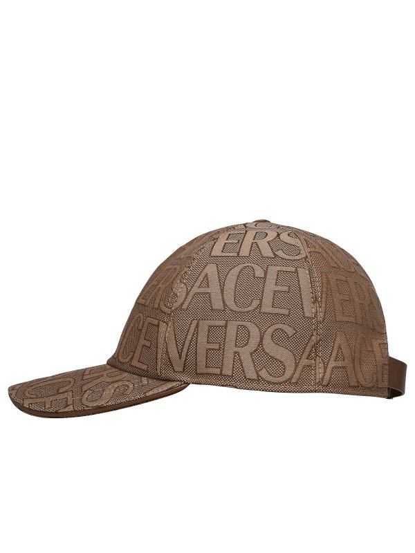 VERSACE: hats & caps online - Logo hat