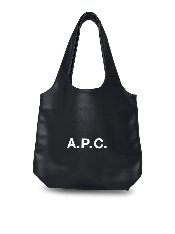 A.P.C.: トートバッグ - トートバッグ - 黒