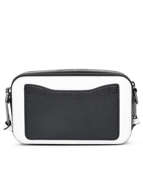 The Best Shops MARC JACOBS: cross body bags - Snapshot shoulder strap in two-tone leather