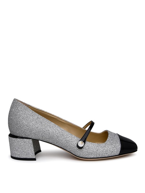 JIMMY CHOO: Ballerinas - Pumps - Silber