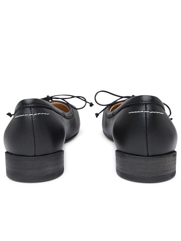フラットシューズ - 黒 shop online: MM6 MAISON MARGIELA