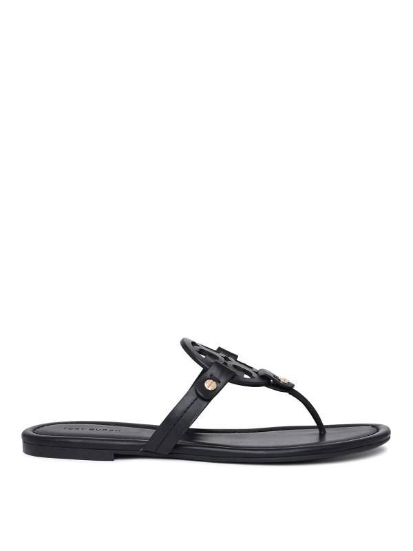 TORY BURCH: Sandales - Sandales - Noir
