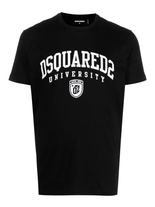 DSQUARED2: Camisetas - Camiseta - Negro