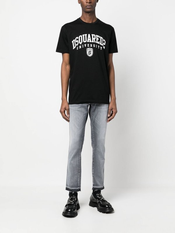 DSQUARED2: Camisetas online - Camiseta - Negro