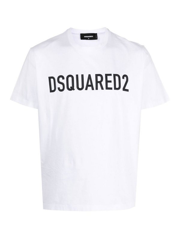 DSQUARED2: T-shirts - T-Shirt - Weiß