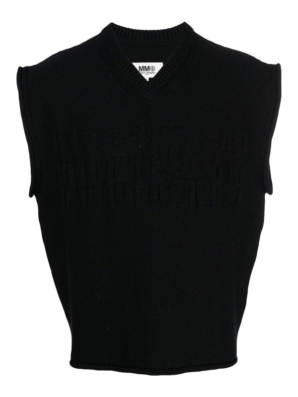 MM6 MAISON MARGIELA: maglieria gilet - Gilet