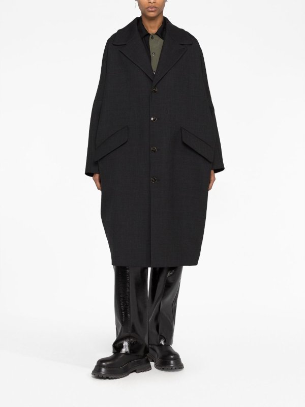 MM6 MAISON MARGIELA: cappotti al ginocchio online - Cappotto