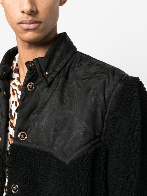 The Best Shops VERSACE: casual jackets - Fleece jacket