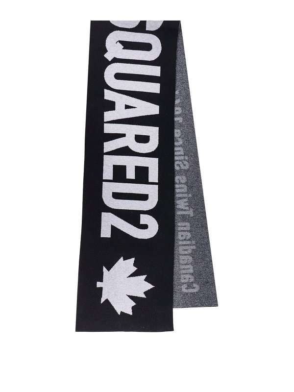 DSQUARED2: Bufandas y pañuelos - Bufanda - Negro