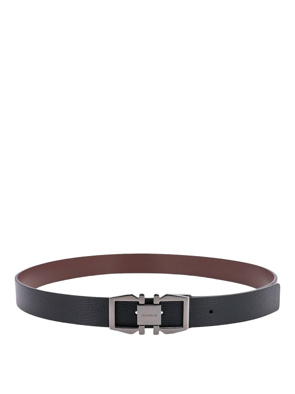 SALVATORE FERRAGAMO: Ceintures - Ceinture - Noir