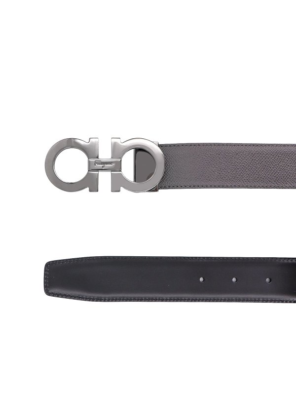 SALVATORE FERRAGAMO: ベルト online - ベルト - グレー