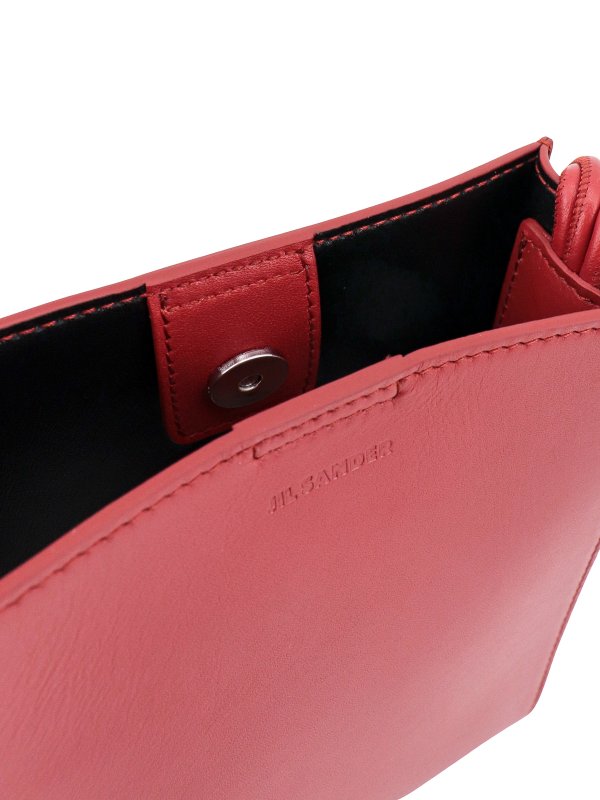 Schultertasche - Rot shop online: JIL SANDER