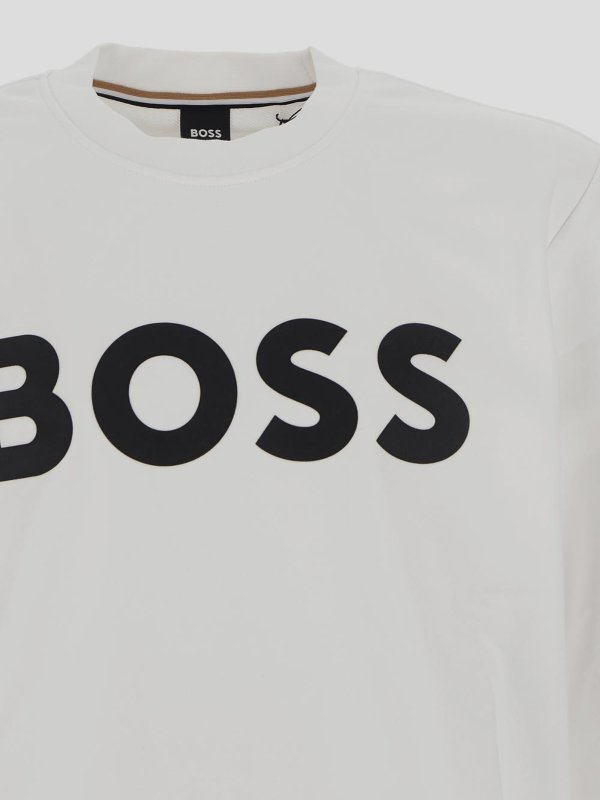 The Best Shops Hugo Boss: スウェット＆セーター - スウェットシャツ/セーター - 白