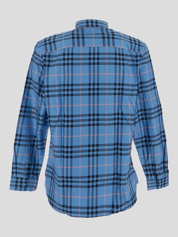 BURBERRY: シャツ online - シャツ - ブルー
