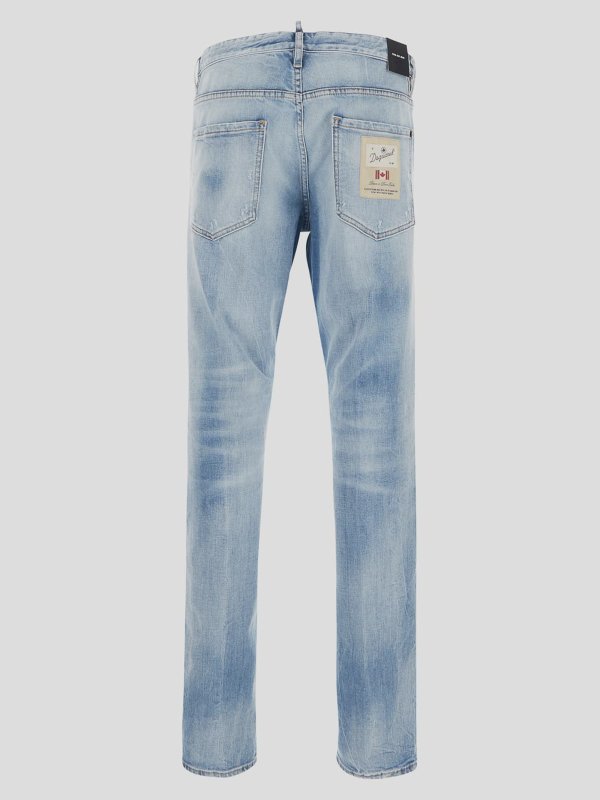 DSQUARED2: straight leg jeans online - Jeans