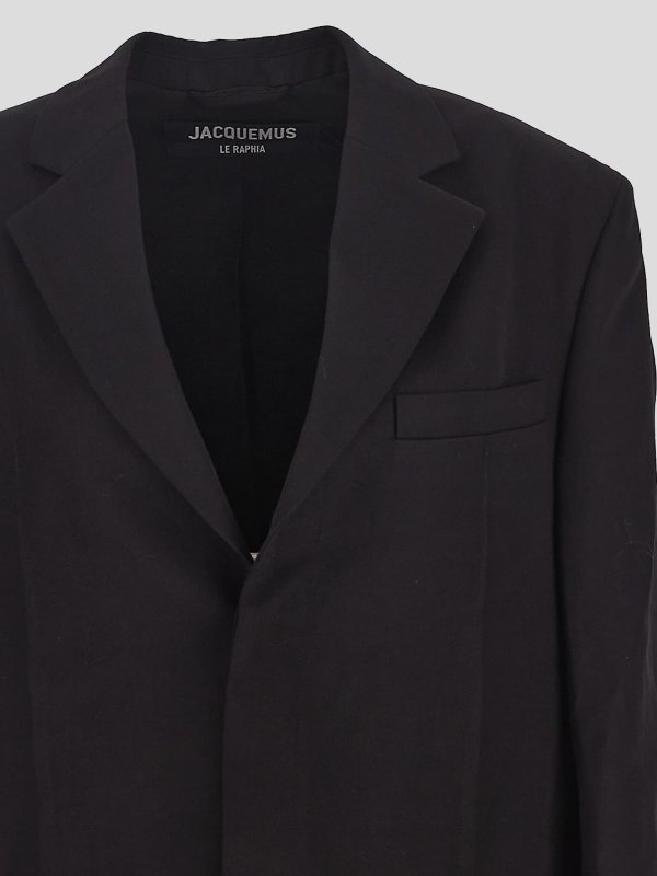 The Best Shops JACQUEMUS: カジュアルジャケット - カジュアルジャケット - 黒