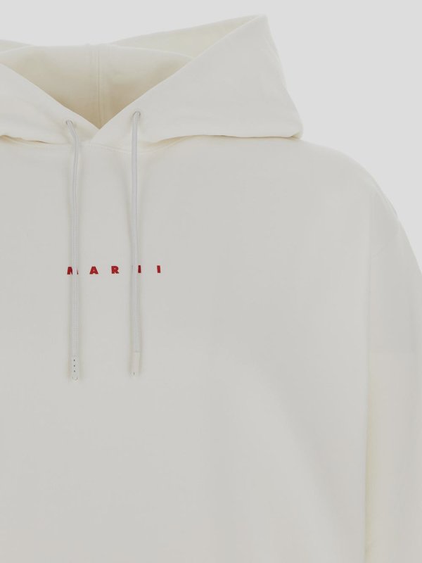 The Best Shops Marni: Sweatshirts & Pulls - Sweat-Shirts - Blanc