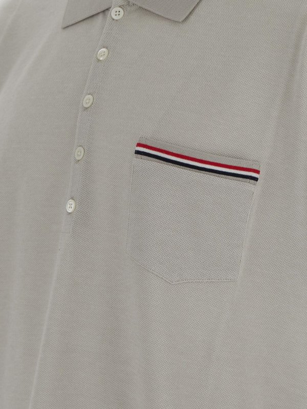 The Best Shops THOM BROWNE: Poloshirts - Poloshirt - Weiß