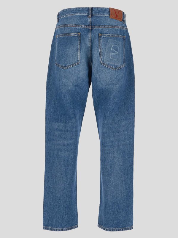 VALENTINO: straight leg jeans online - Jeans
