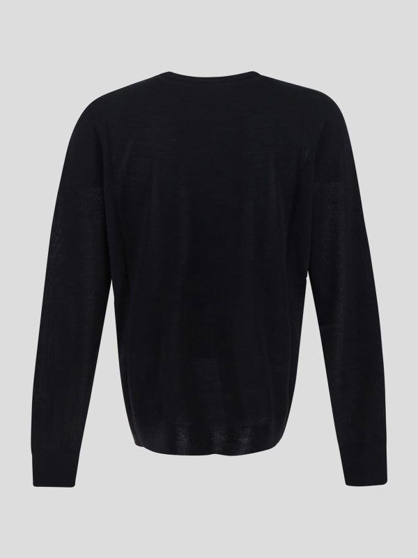 Versace Jeans Couture: クルーネック online - クルーネック - 黒